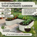 Raised Garden Bed U-17 Right Angle
