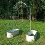 Raised Garden Bed TRELLIS U1/ 2N1-17 / Colour – Off White