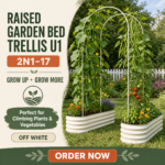 Raised Garden Bed TRELLIS U1/ 2N1-17