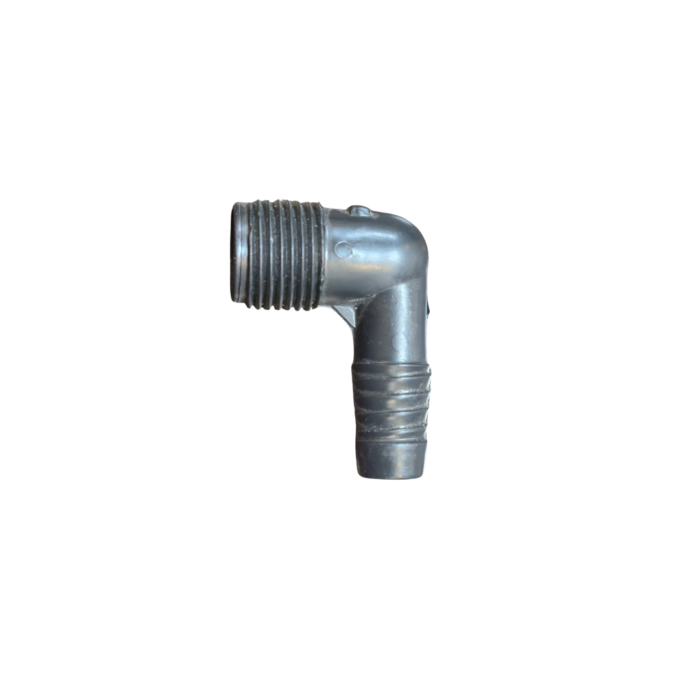 FG ZAIN Irrigation Male Elbow 13mm to 1/2 Inch Threaded, Pack of 10