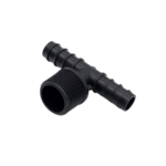 Irrigation Male Tee 13mm to 3/4 Inch Threaded