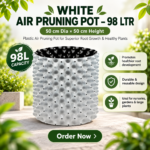 FG ZAIN Plastic Air Pruning Pot, 50cm Diameter x 50cm Height