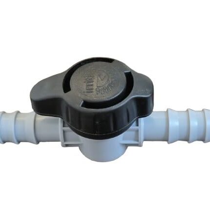 FG ZAIN IRRITIME Irrigation Valve 13mm, Pack of 5 – Durable Drip Irrigation Water Flow Control Valves for Garden, Greenhouse, and Landscaping Systems