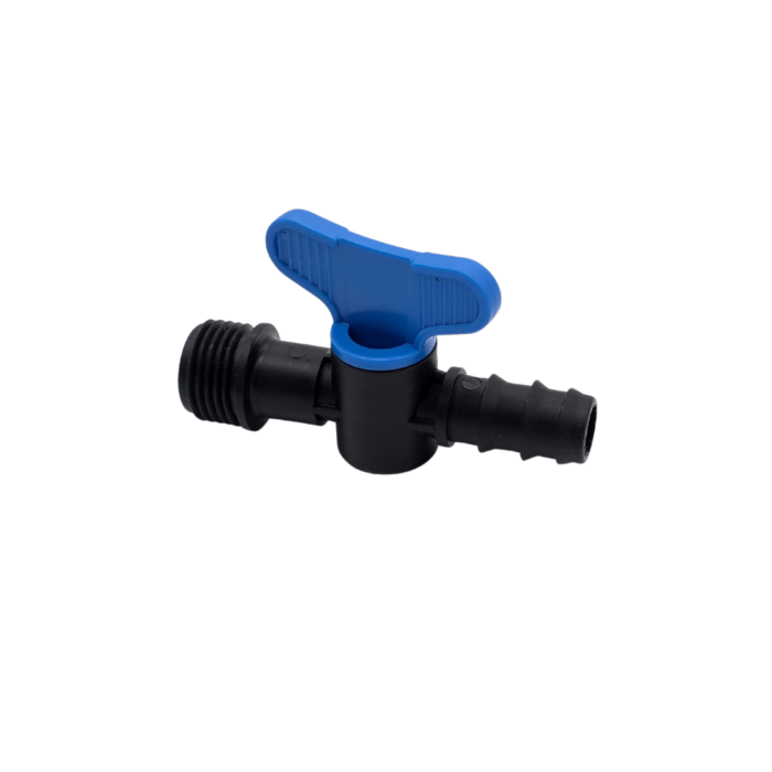 Irrigation Valve Blue & Black 13mm to