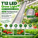 FG ZAIN T12 LED Grow Light 45W Full Spectrum – White & Red LEDs