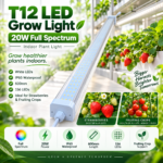 FG ZAIN T12 LED Grow Light 20W Full Spectrum – White LEDs
