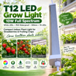T12 LED Grow Light 10W Full Spectrum, White LEDs