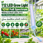 FG ZAIN T12 LED Grow Light 10W Full Spectrum – White & Red LEDs (4:1)