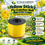 Yellow Sticky Fly Catcher Roll – 15 cm x 100 m