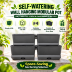 Self-Watering Wall Hanging UV Stabilized Modular Pot
