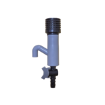 Hydroponic EBB Tray Irrigation/Flood and Drain Adaptor – 50mm Diameter x 230mm Length – Durable Connection for EBB & Flow Systems