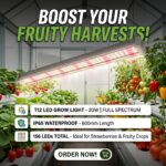 T12 LED Grow Light 20W Full Spectrum – White & Red LEDs (4:1)