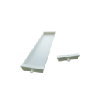 Hydroponic Fodder Tray with End Caps (32mm Hole) Food Grade UPVC (1)