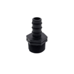 FG ZAIN Irrigation Black Male Adapter 13mm to 3/4 Inch Threaded