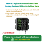PHEC-B2 Digital Automatic Nutrient Dosing System,1000mlmin Flow Rate