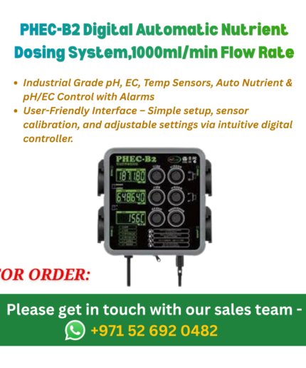 PHEC-B2 Digital Automatic Nutrient Dosing System,1000mlmin Flow Rate