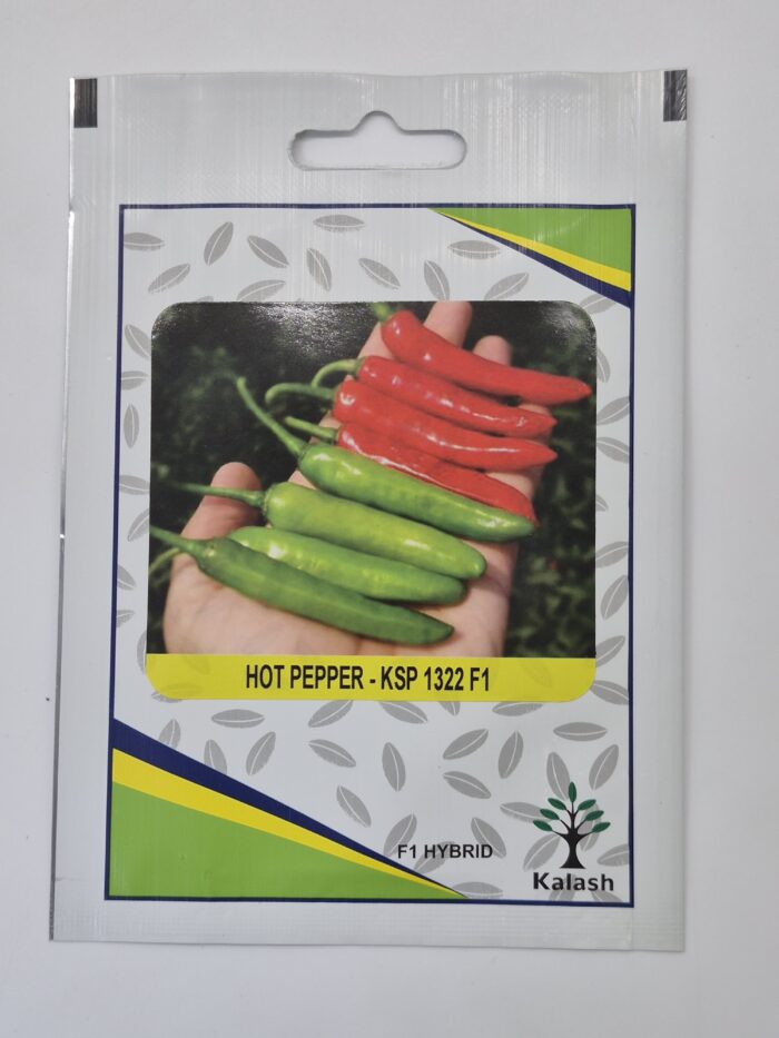 KALASH HOT PEPPER – KSP 1322 F1 Hybrid Seeds