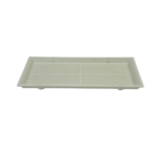 FG ZAIN White Microgreen Tray – 59 cm x 24 cm x 3.5 cm