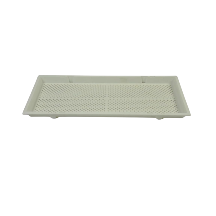 FG ZAIN White Microgreen Tray – 59 cm x 24 cm x 3.5 cm