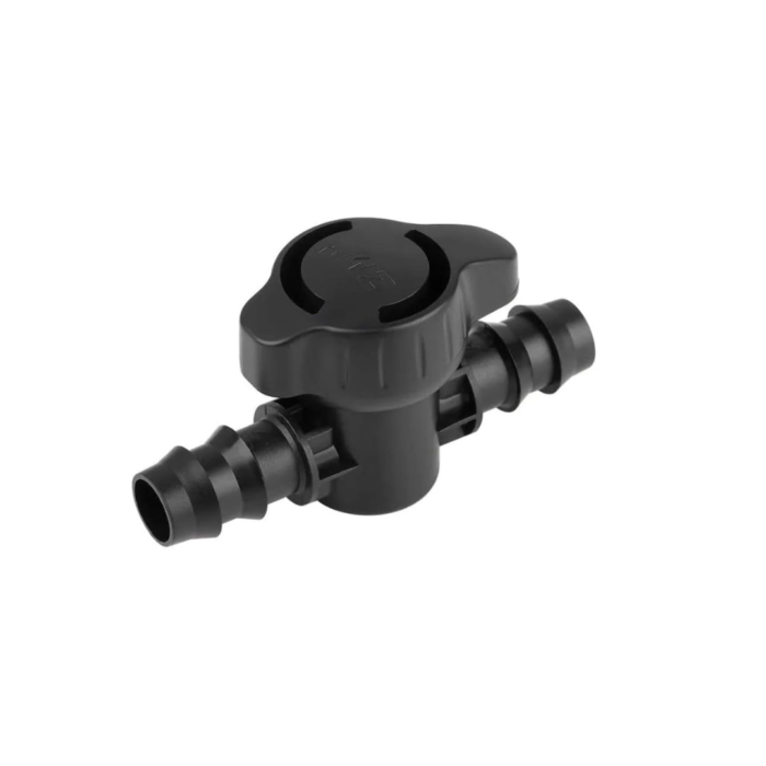 FG ZAIN Black Irrigation Valve 13mm, Pack of 5