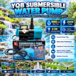 FG ZAIN YQB Submersible Water Pump 8500,10000 LPH, 260W