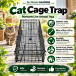 Cat Cage Trap – Humane Live Animal Trap, Stainless Steel