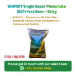 YAMFERT Single Super Phosphate (SSP) Fertilizer – 50 kg