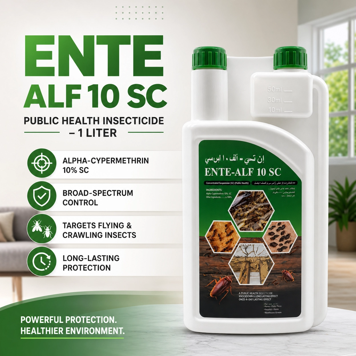 Ente Alf 10 SC Insecticide – 1 liter