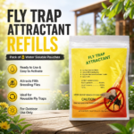 Fly Trap Attractant Refills – Pack of 8 Water Soluble Pouches