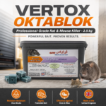 Vertox Oktablok Rodenticide Wax Blocks – 2.5 kg