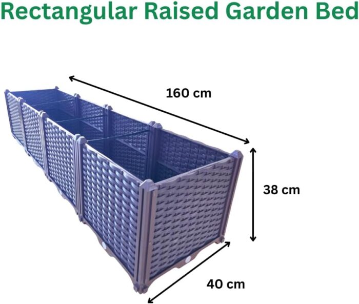 PLASTIC GARDEN BEDS