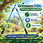 Greenlawn 018KL Telescopic Lopping Shear – Extendable up to 96 cm
