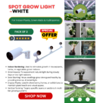 spot grow light- pack of 3