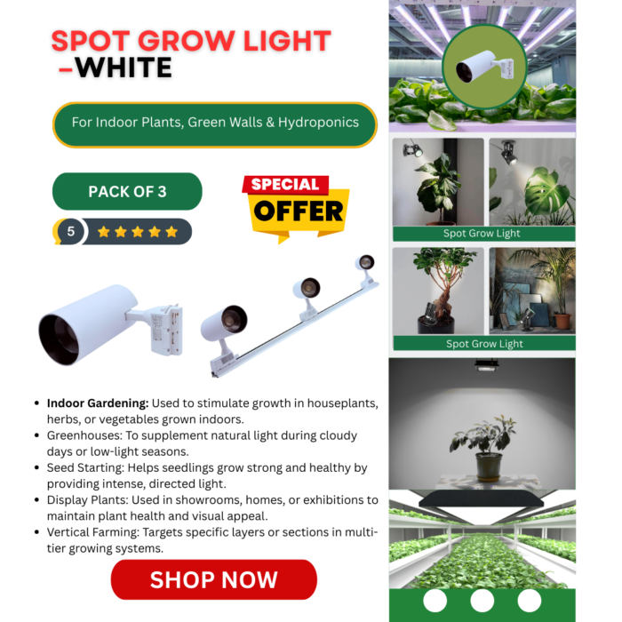 spot grow light- pack of 3