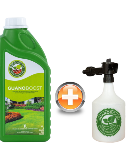 GUANOBOOST 1 L Organic Liquid Fertilizer with Sprayer bottle