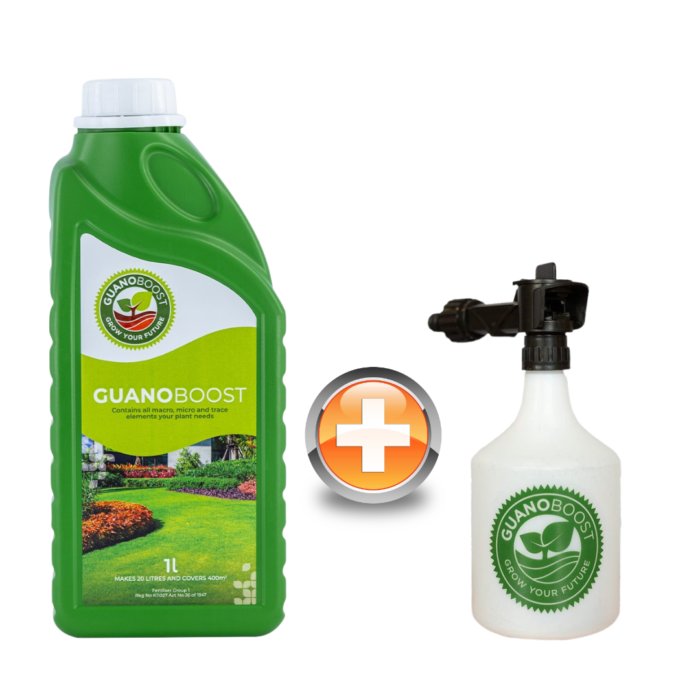 GUANOBOOST 1 L Organic Liquid Fertilizer with Sprayer bottle