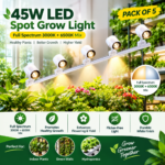 45W LED Spot Grow Light, Full Spectrum 3000K+6500K Mix