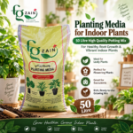 FG ZAIN Planting Media for Indoor Plants, 50 Litre