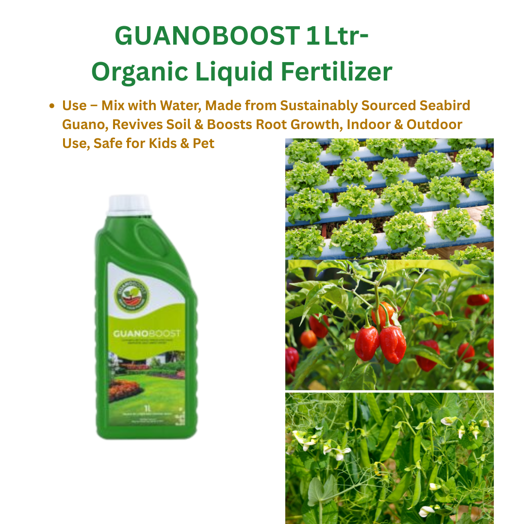 GUANOBOOST 1 L Organic Liquid Fertilizer – Seabird Guano Root Booster