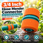3/4 Inch Hose Mender Connector – Join Two Garden Hoses Securely