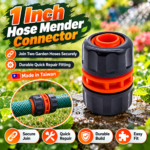 1 Inch Hose Mender Connector – Join Two Garden Hoses Securely