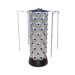 Hydroponic Pineapple Tower with Grow Light – 80 Plant Sites