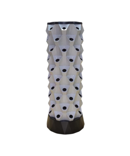 Hydroponic Pineapple Tower – 80 Plant Sites with Water Pump, Timer