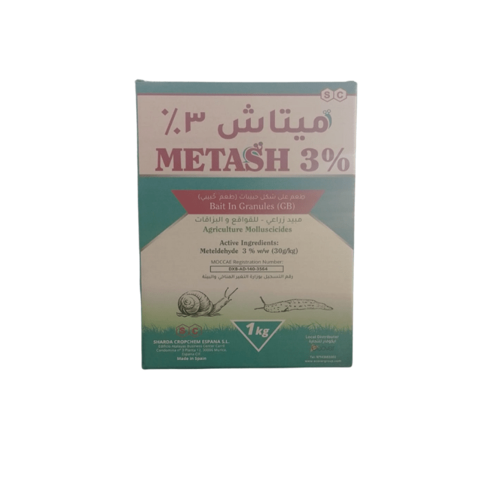 METASH 3% Agriculture Molluscicide – 1kg