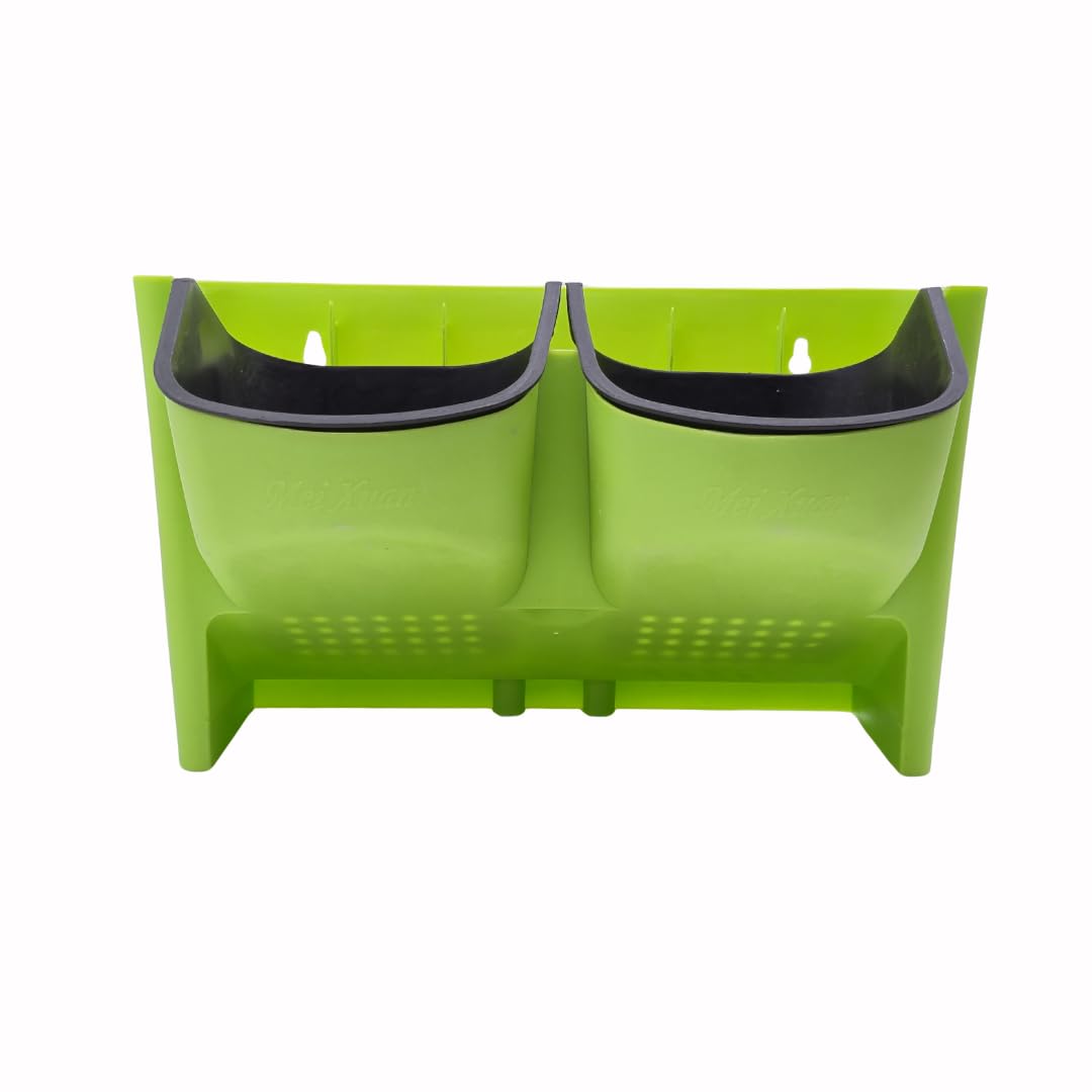 green twin pots green twin pots