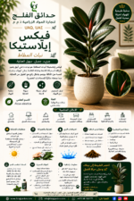 29. Ficus Elastica Rubber Plant ARABIC