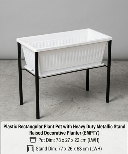 rectangular pot