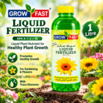 Grow Fast Liquid Fertilizer Bottle